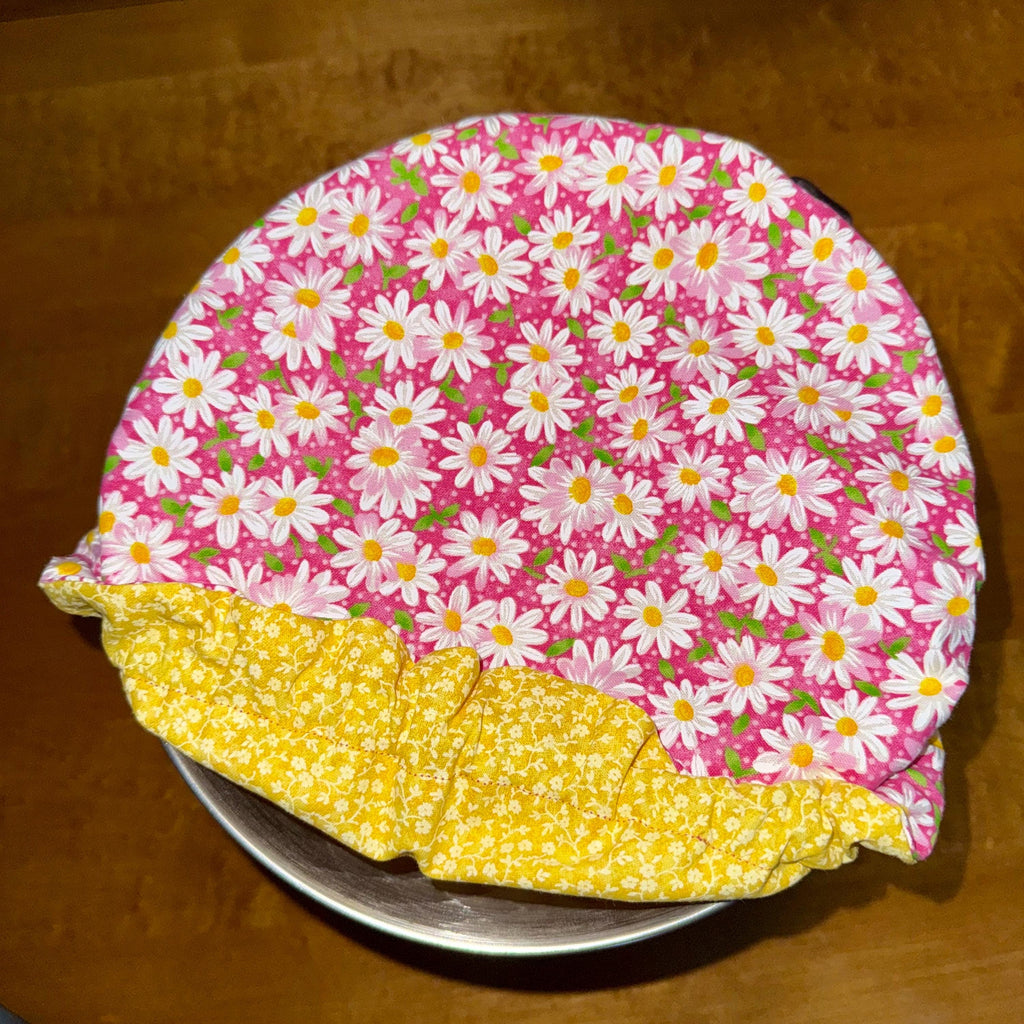 KitchenAid Bowl Cover / Reversible, Reusable for Stand Mixer / Sourdough Banneton Bread Proofing Cover / Fits 9.5 Inch Bowls