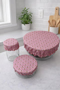 Set of Reusable & Reversible Bowl Covers, Perfect for Sourdough Bread Making