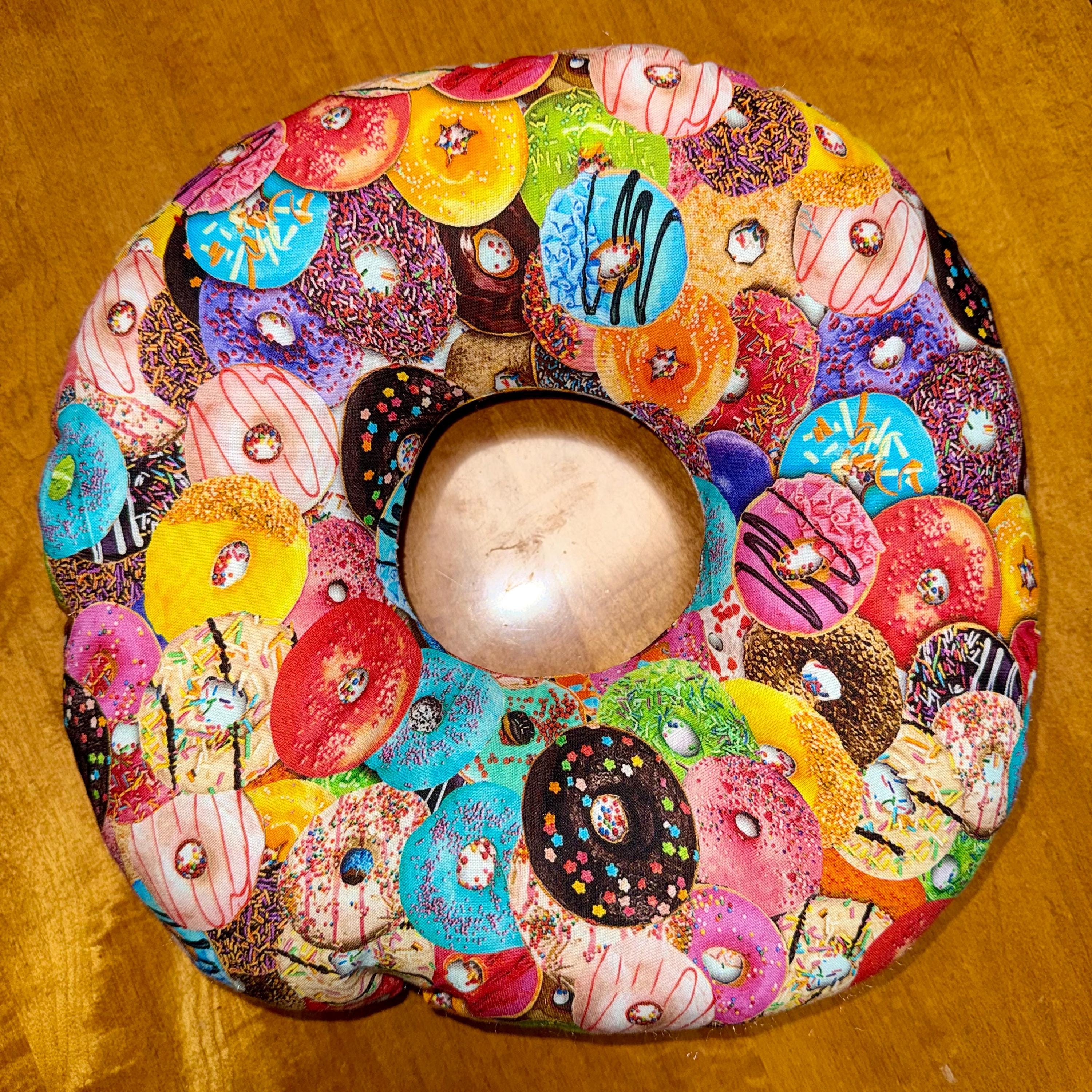 Donut Throw Pillow